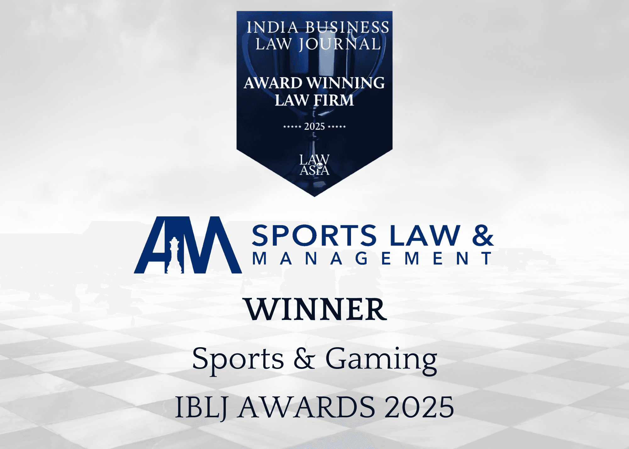 AM Sports Law — Winner, Sports & Gaming, India Business Law Journal Awards 2025